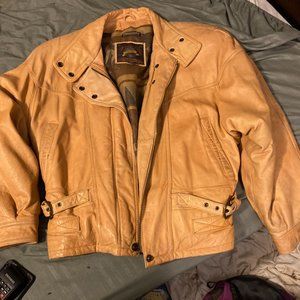 vintage wilsons leather adventure bound jacket